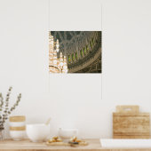 Oman, Muscat, Sultan Qaboos moskee Poster (Keuken)