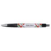 Oman Omaanse Vlag Getegeld Gepersonaliseerde Naam Pen (Voorkant)