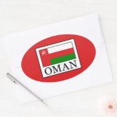 Oman Ovale Sticker (Envelop)