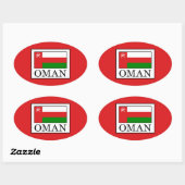 Oman Ovale Sticker (Vel)