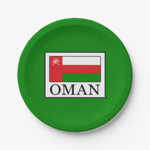 Oman Papieren Bordje