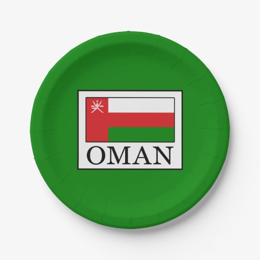 Oman Papieren Bordje (Voorkant)