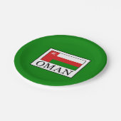 Oman Papieren Bordje (Gekanteld)