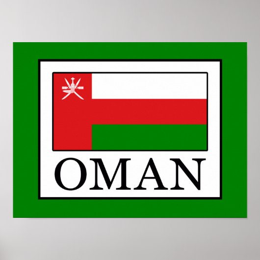 Oman Poster (Voorkant)