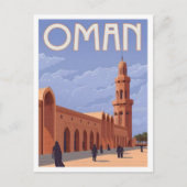 Oman Reis Reizen Briefkaart (Voorkant)