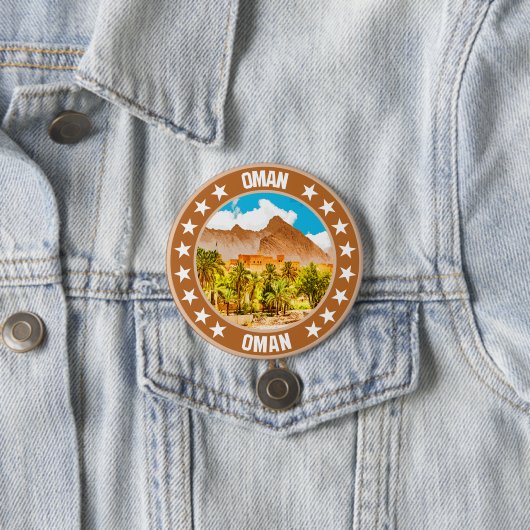 Oman Ronde Button 7,6 Cm (In situ)