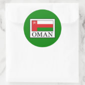 Oman Ronde Sticker (Tas)