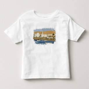 Oman, Sharqiya-regio, Sur. Ayajh Town, schemering Kinder Shirts