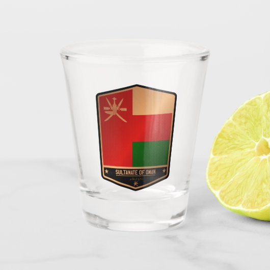 Oman Shot Glas (Voorkant)