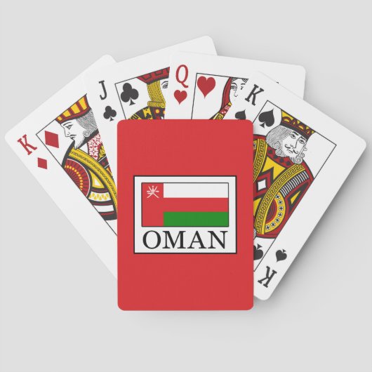 Oman Speelkaarten (Achterkant)