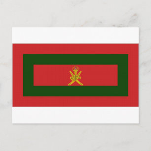 Oman Sultan Flag Briefkaart