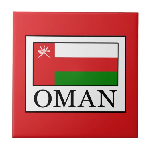 Oman Tegeltje (Voorkant)
