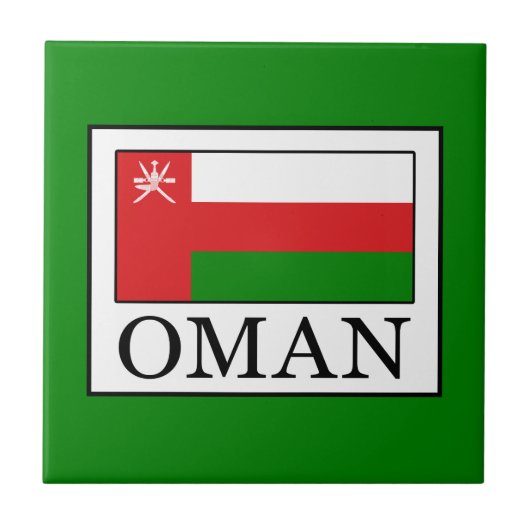 Oman Tegeltje (Voorkant)