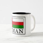 Oman Tweekleurige Koffiemok (Voorkant rechts)