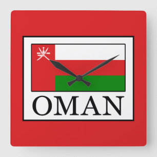 Oman Vierkante Klok