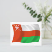 Oman Vlag Ansichtkaart Briefkaart (Staand voorkant)