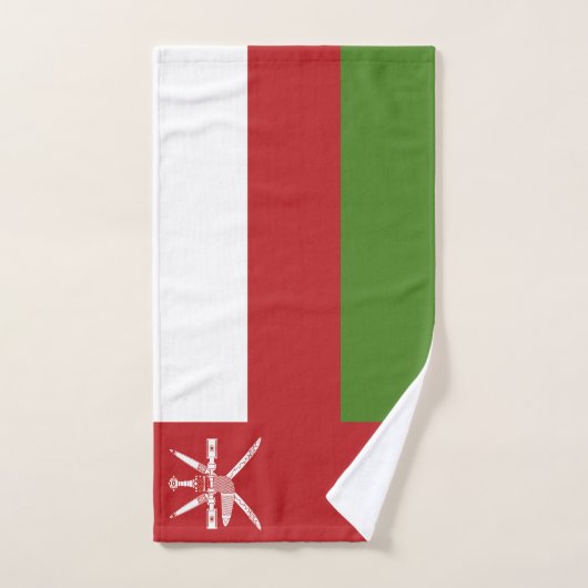 Oman vlag bad handdoek (Handdoek)
