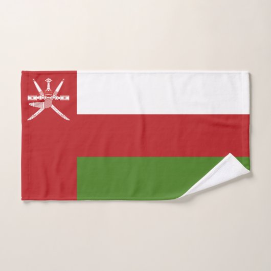Oman vlag bad handdoek (Handdoek)