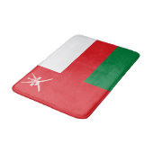 Oman Vlag Badmat (Gekanteld)