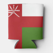Oman vlag blikjeskoeler (Voorkant)