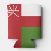 Oman vlag blikjeskoeler (Achterkant)