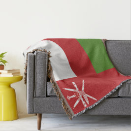 Oman vlag deken