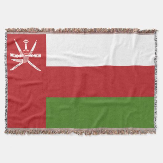 Oman vlag deken (Voorkant)