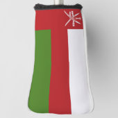 Oman vlag golfheadcover (Draai 90)