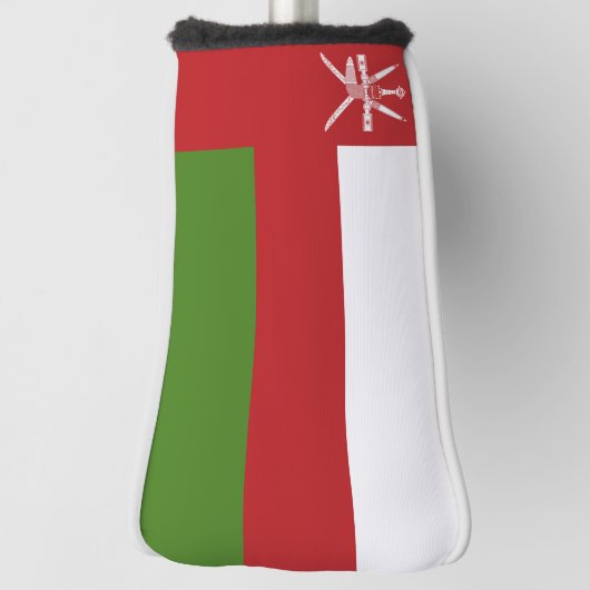 Oman vlag golfheadcover (Draai 90)