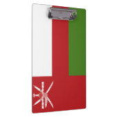 Oman vlag klembord (Rechts)
