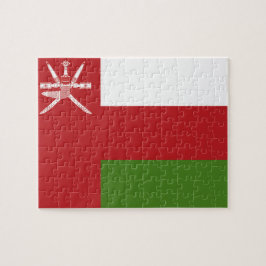 Oman vlag legpuzzel