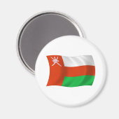 Oman Vlag Magneet (Voorkant / Achterkant)