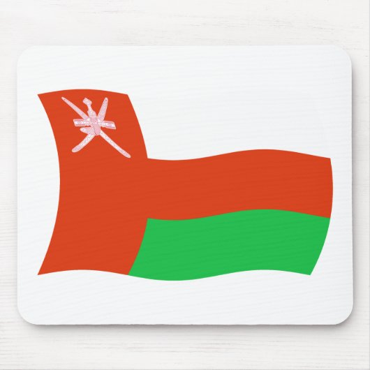 Oman Vlag Muismat (Voorkant)