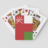 Oman vlag pokerkaarten (Achterkant)