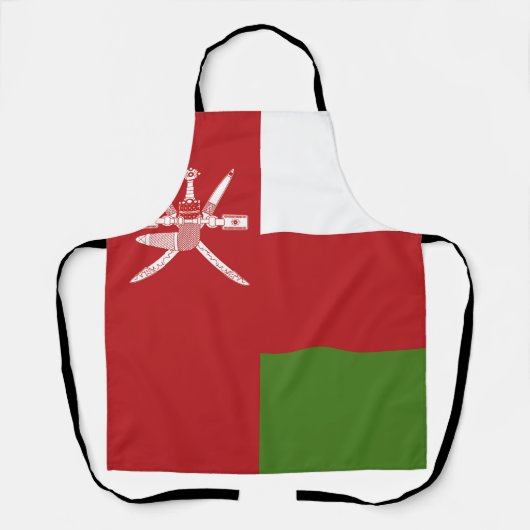 Oman vlag schort (Voorkant)