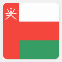 Oman Vlag Sticker