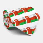 Oman Vlag Stropdas (Opgerold)