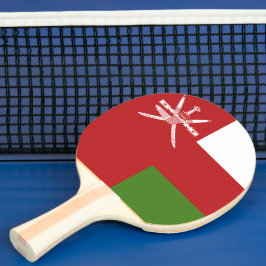 Oman vlag tafeltennisbatje