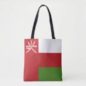 Oman vlag tote bag (Voorkant)