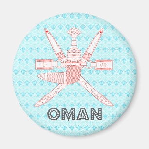 Oman-wapenschild Magneet