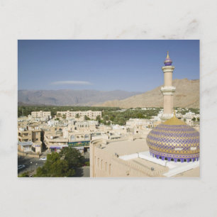 Oman, Westelijke Hajar-bergen, Nizwa. Nizwa Briefkaart