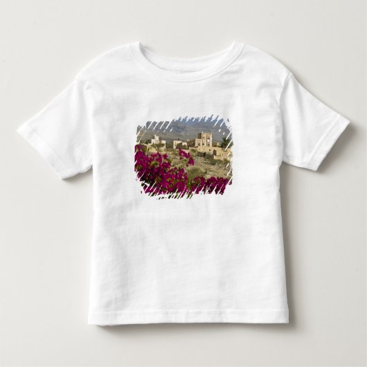 Oman, Western Hajar gebergte, Al Hamra. Plaats Kinder Shirts (Voorkant)