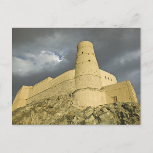 Oman, Westerne Hajar-gebergten, Bahla. Bahla Fort Briefkaart