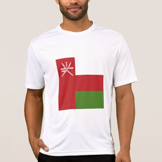 Omanese vlag t-shirt (Voorkant)