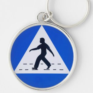 Omani pedestrian crosssign - Muscat, Oman Sleutelhanger
