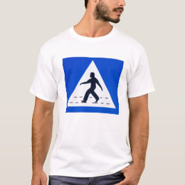 Omani pedestrian crosssign - Muscat, Oman T-shirt