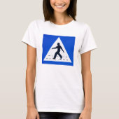 Omani pedestrian crosssign - Muscat, Oman T-shirt (Voorkant)