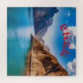 Oman's Schitterende Landschap Legpuzzel (Horizontaal)