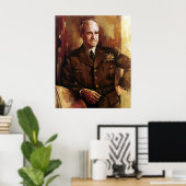 Omar Bradley Poster (Thuiskantoor)
