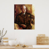 Omar Bradley Poster (Keuken)
